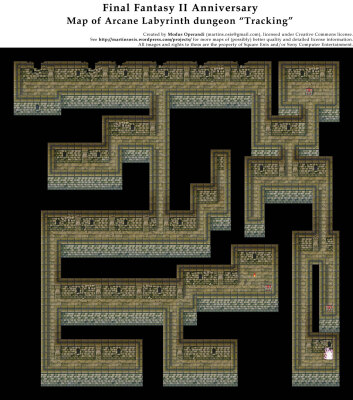 Arcane Labyrinth dungeon "Tracking"