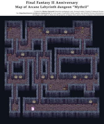 Arcane Labyrinth dungeon "Mythril"